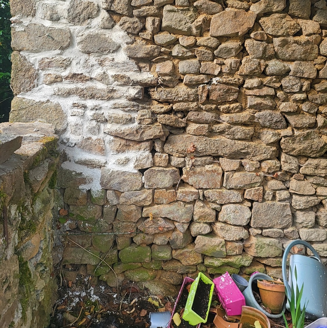 before repointing